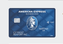 AMEX blue business cash card